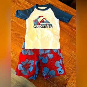 Quicksilver swim set